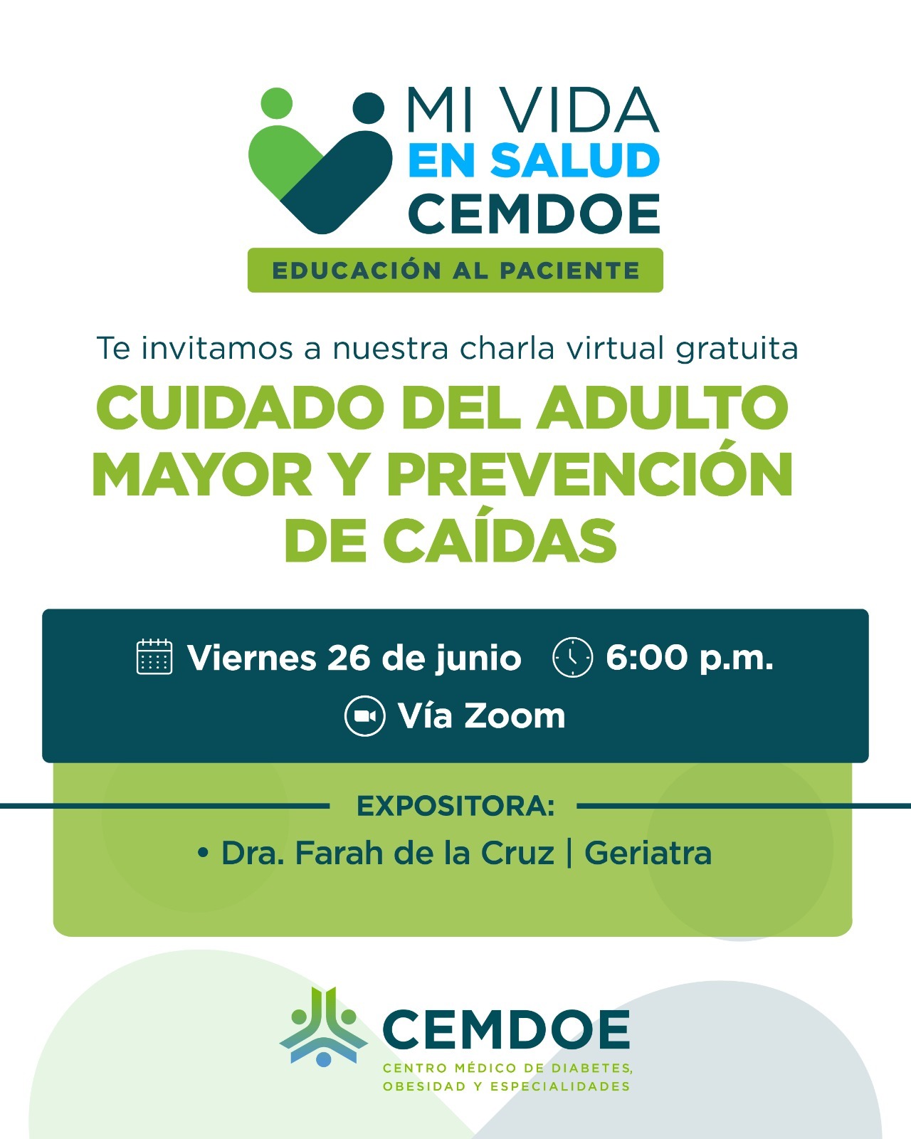 Cuidado del Adulto Mayor y Prevención de Caídas